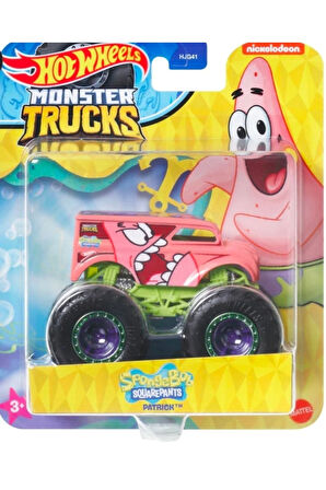Monster Trucks Gösteri Dünyası Temalı Koleksiyonluk SüngerBob 2024 Özel Seri SpongeBob Patrick
