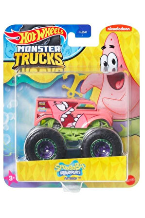 Monster Trucks Gösteri Dünyası Temalı Koleksiyonluk SüngerBob 2024 Özel Seri SpongeBob Patrick
