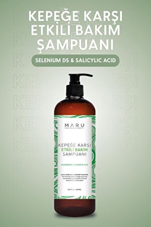 Maru Kepeğe Karşı Etkili Besleyici Şampuan (COLLAGEN KERATİN) 400 ml