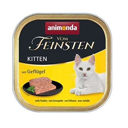 Animonda Vom Feinsten Kümes Hayvanlı Yavru Kedi Konservesi 6 Adet 100 Gr 