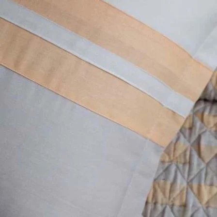 Apricitas Home Pisagor Çift Kişilik Pikeli Nevresim Takımı Bej
