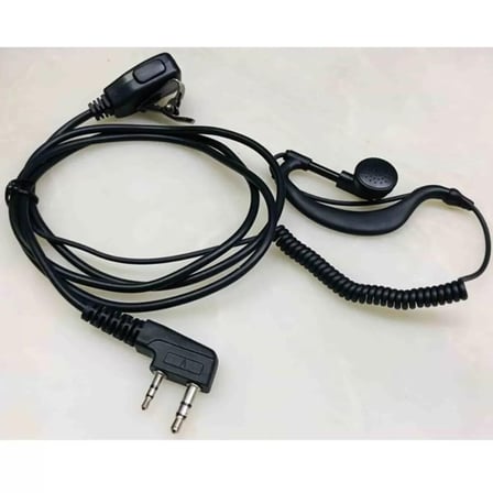 Aselsan A446S PMR Uyumlu Spiral Kablolu Telsiz Kulaklık 2.5x3.5mm