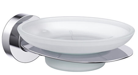 Line Bathroom MASTER SABUNLUK 128106 Buzlu Cam Krom