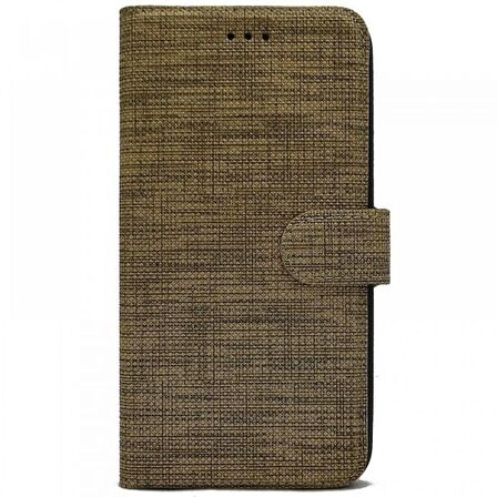 Smcase General Mobile GM 21 Plus Kılıf Kumaş Standlı Cüzdan