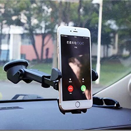 Uzayabilen Vantuzlu Araç Cep Telefon Tutucu Oto Araba Içi Telefon Tutacağı 360