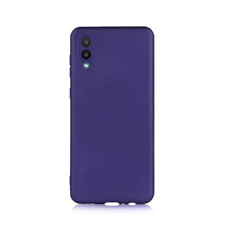 Smcase Samsung Galaxy A02 Kılıf Lüks Mat Kamera Korumalı Silikon 