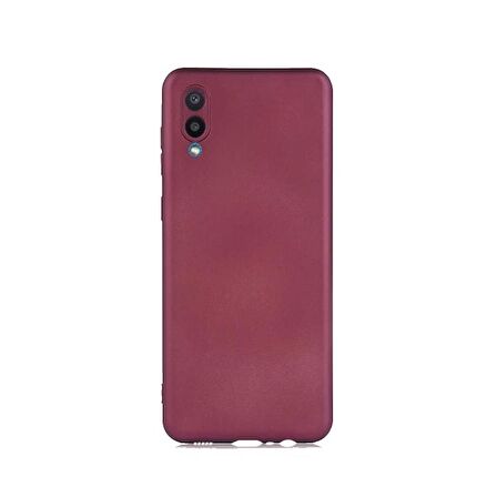 Smcase Samsung Galaxy A02 Kılıf Lüks Mat Kamera Korumalı Silikon 
