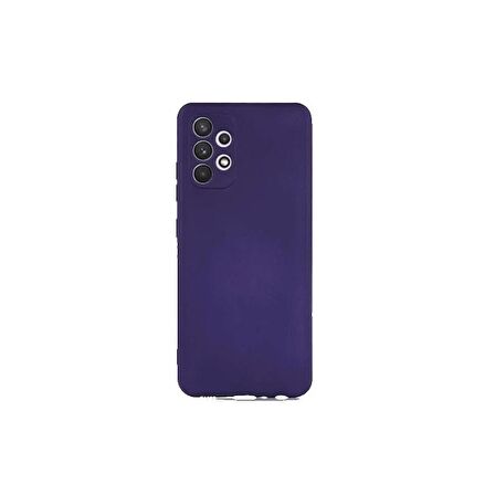 Smcase Samsung Galaxy A32 4G Kılıf Kamera Korumalı Lüks Mat Silikon  Nano Ekran Koruyucu