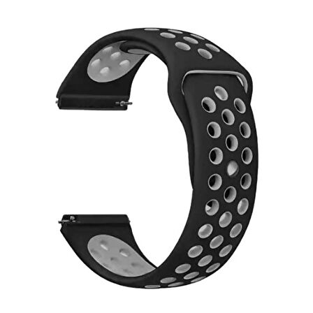 Gpack Preo Pwatch S1 Kordon Delikli Çift Renk Silikon