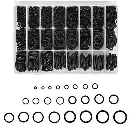 800 Parça Kauçuk Conta Seti Özel Kutulu