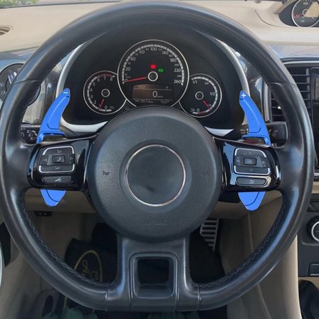 Beetle 2013-2016 Direksiyon F1 Kulakçık Vites Paddle S...-Mavi