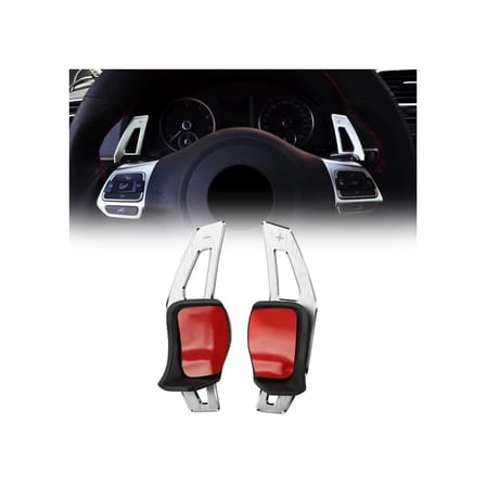 Vw Polo 6R Gtı F1 Paddle Shifter Direksiyon Kulakçık Vites-Kırmızı
