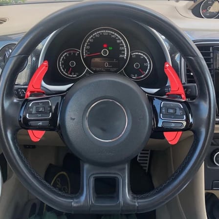 Vw Eos Direksiyon F1 Paddle Shifter Direksiyon Kulakçık-Kırmızı