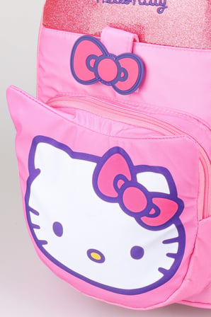  x Dekomus Lisanslı Hello Kitty Glitter Bow Collection Büyük Boy Okul Çantası 