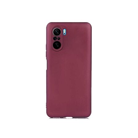 Smcase Xiaomi Redmi K40 Pro Kılıf Kamera Korumalı Mat Premier Silikon