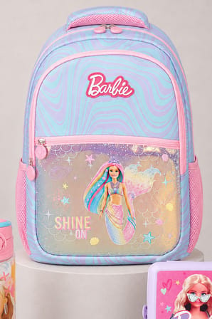 x Dekomus Lisanslı Barbie Deniz Kızı Collection Okul Çantası,Beslenme Kabı ve Matara Seti