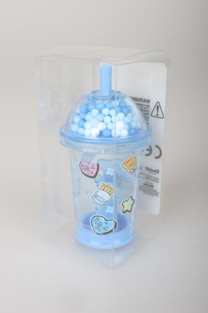 x Dekomus Lisanslı Cinnamoroll Tek Bıçaklı My Mug Boncuklu Kalemtraş Tek Adet 