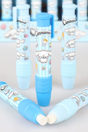 x Dekomus Lisanslı Cinnamoroll Tek Adet Mekanik Roket Silgi