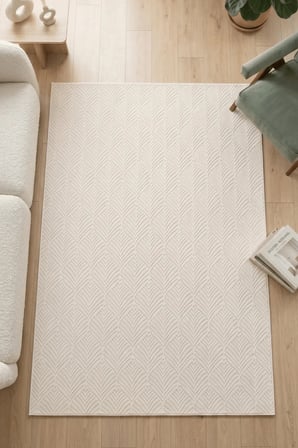 ANATOLIA HALI/Valen Pinterest Desen - Beyaz-Salon-Oturma Odası-Mutfak