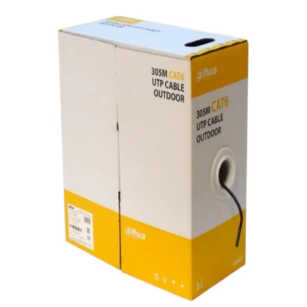 DAHUA PFM922I-6UN-C 305 Metre 23AWG Siyah CCA CAT6