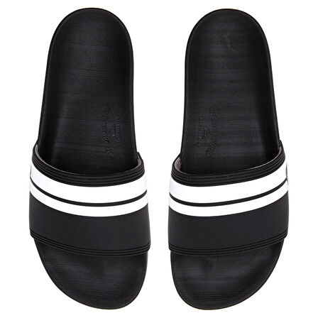 Rivi Slide Erkek Siyah Islak Zemin Terlik AQYL100867-XKKW