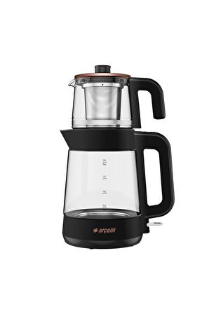 Arçelik CM 6964 S 1900 W Çay Makinesi Bakır - Siyah 