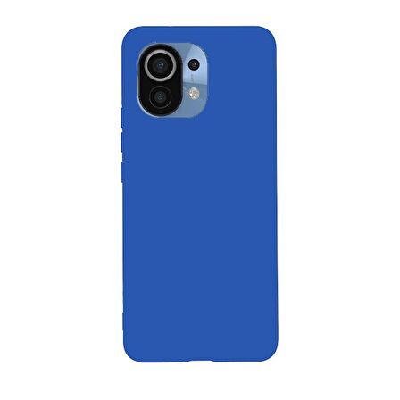 Smcase Xiaomi Mi 11 Lite Kılıf Lüks Mat Biye Tpu Silikon  Nano Ekran Koruyucu  Kamera Nano Koruyucu
