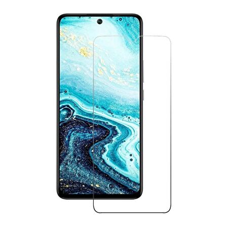 Smcase General Mobile GM 21 Kılıf Biye Mat Silikon  Nano Ekran Koruyucu