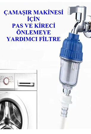 Kombi Şofben Çamaşır ve Bulaşık Makinesi İçin Kireç Pas Gibi Maddeleri Önleyici Filtre Arıtıcı