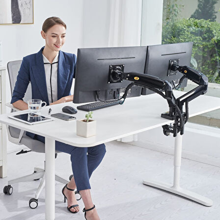 North Bayou NB F160 17-27'' Monitör Standı 2-9 Amortisörlü Monitör Standı Yeni Tasarım