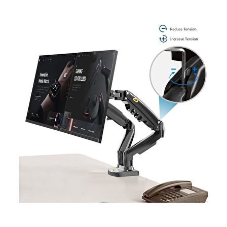 North Bayou NB F160 17-27'' Monitör Standı 2-9 Amortisörlü Monitör Standı Yeni Tasarım