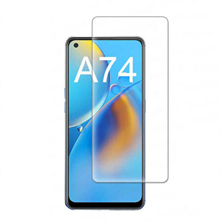 Smcase Oppo A74 Kılıf Negro Karbon Silikon  Nano Ekran Koruyucu