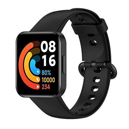 Xiaomi Redmi Watch 2 Lite Klasik Kordon Siyah