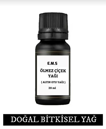 ALTIN OTU YAĞI 20 ML (ÖLMEZ ÇİÇEK YAĞI) YAŞLANMA KARŞITI CİLT BAKIM YAĞI.