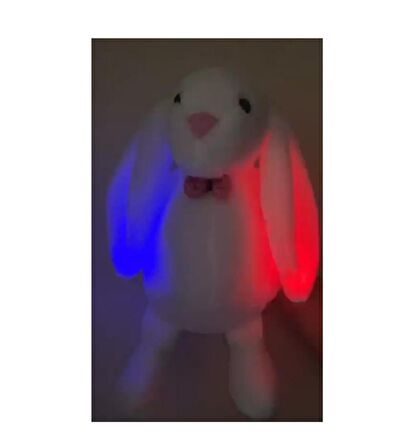 LED IŞIKLI, Uyku Arkadaşı Uzun Kulak Bunny Peluş Tavşan 65cm