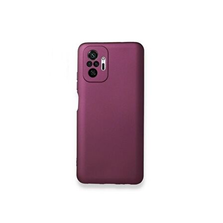 Smcase Xiaomi Redmi Note 10 Pro Kılıf Kamera Korumalı Premier Silikon  Nano Ekran Koruyucu