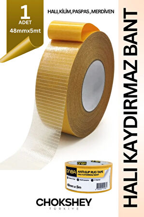Halı Kaydırmaz Bant 48MM X 5MT 1 ADET