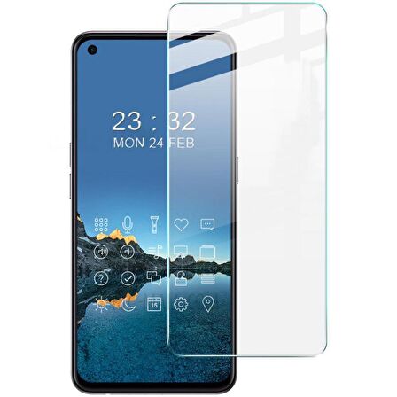 Smcase Oppo Reno 5 Lite Kılıf Kamera Korumalı Premier Silikon  Nano Ekran Koruyucu 
