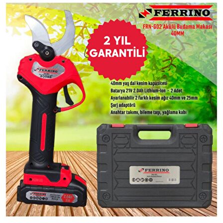 Ferrino KHB-12 Akülü Budama Testeresi 5.2Ah Lithium-İon Akü