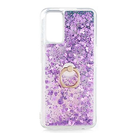 Smcase Xiaomi Redmi Note 10s Kılıf Sulu Yüzüklü Milce Silikon
