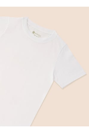 Erkek / Kız Çocuk T-Shirt Organik Pamuk Penye 4'Lü Paket
