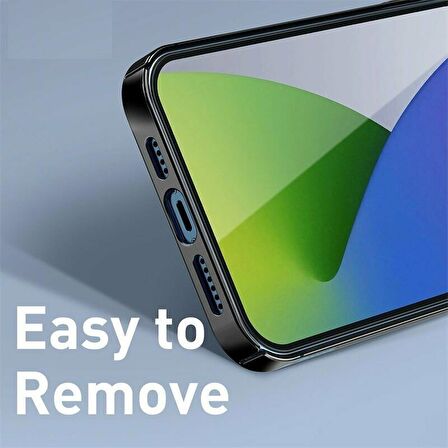 Smcase iPhone 11 Kılıf Tarex Pixel Plating Lazer Sert Rubber Silikon  Nano Ekran Koruyucu