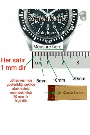 Watch Kahverengi Deri Saat Kordonu 20mm923577