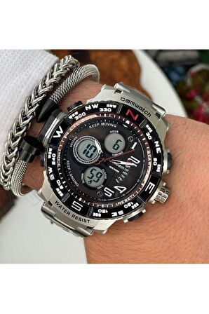Watch Dijital Ve Analog Erkek Kol Saati924274