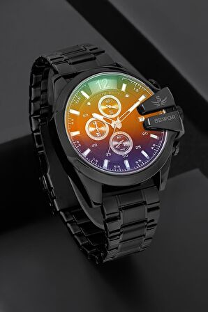 Orjinal Watch Renkli Cam Tüm Fonksiyonları Aktif Erkek Kol Saati924639