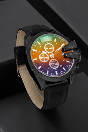Orjinal Watch Renkli Cam Tüm Fonksiyonları Aktif Erkek Kol Saati924643