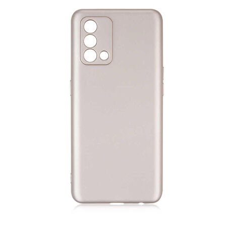 Smcase Oppo A74 Kılıf Kamera Korumalı Mat Silikon