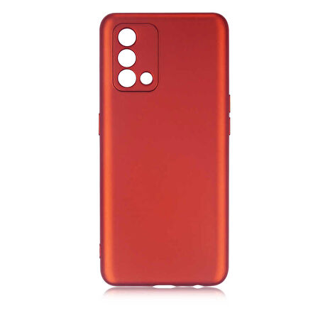 Smcase Oppo A74 Kılıf Kamera Korumalı Mat Silikon