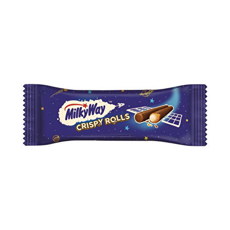 Twix - Bounty - MilkyWay Crispy Rolls 22.5 x 24 Adet 3 lü Karma Paket (Toplam 72 Adet)