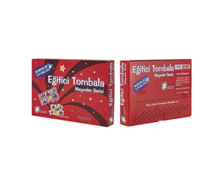 Tombala Meyveler Serisi, Eğitici Tombala